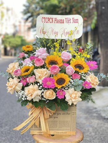 HN102 - Đặt hoa online tại Phường Minh Khai Quận Hai Bà Trưng
